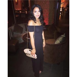 Black ASOS jump suit